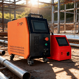 Energiją taupantis 800 W 1200 W oru aušinamas rankinis lazerinis suvirinimo aparatas, skirtas lanksčiai gamybai